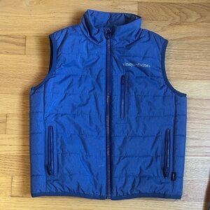 Vineyard Vines Navy Blue Quilted Vest
